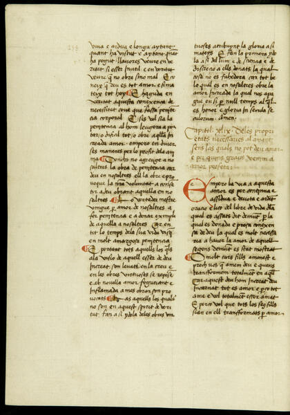 Ms. 473. Llibre de les revelacions de Sta. Angela de Fulgino