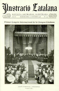 Primer Congrés Internacional de la Llengua Catalana