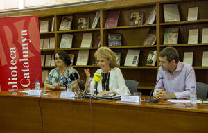 Acte de recepció del fons de l'Editorial Barcino a la Biblioteca de Catalunya