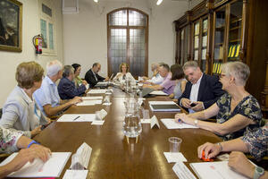 Reunió del Consell Rector de la Biblioteca de Catalunya