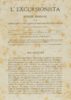 L’Excursionista. Barcelona, 1878 (1r número)