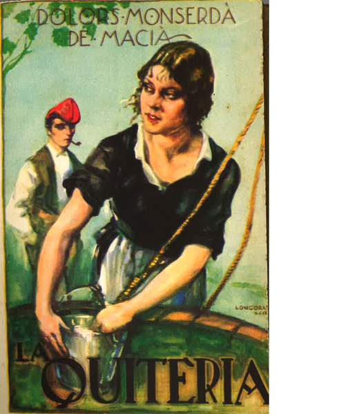 Portada de l'obra La Quitèria, editada a Barcelona per l'editorial Políglota, 1930.