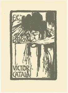 Josep Triadó, Ex-Libris Victor Català, 1902