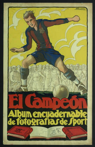 Mestre i Moragas, Albert, 1892-1977 El Campeón [Visual] : álbum encuadernable de fotografías de sport / A. Mestre. [S.l.] : [s.n.], [1929?]