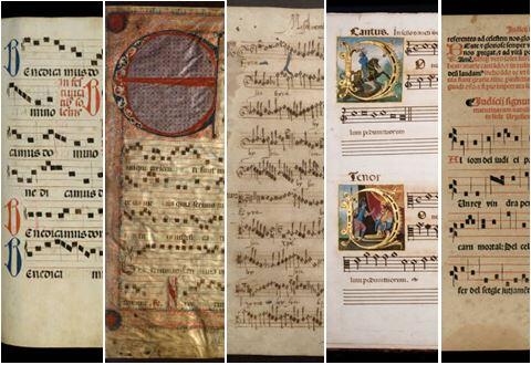Selecció de manuscrits musicals