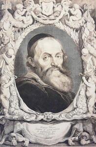 Retrat de Hendrik Goltzius, gravat per Jonas Suyderhoef el 1649