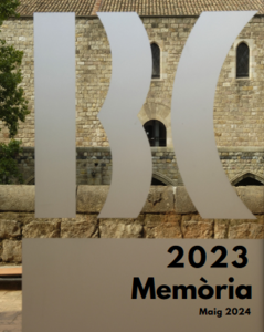 Portada de la Memòria 2023