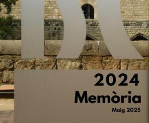 Portada de la memòria de 2024